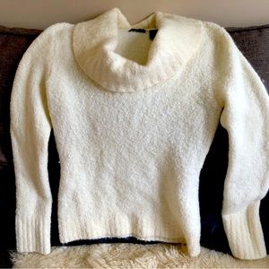 Moda International Winter White Boucle Sweater